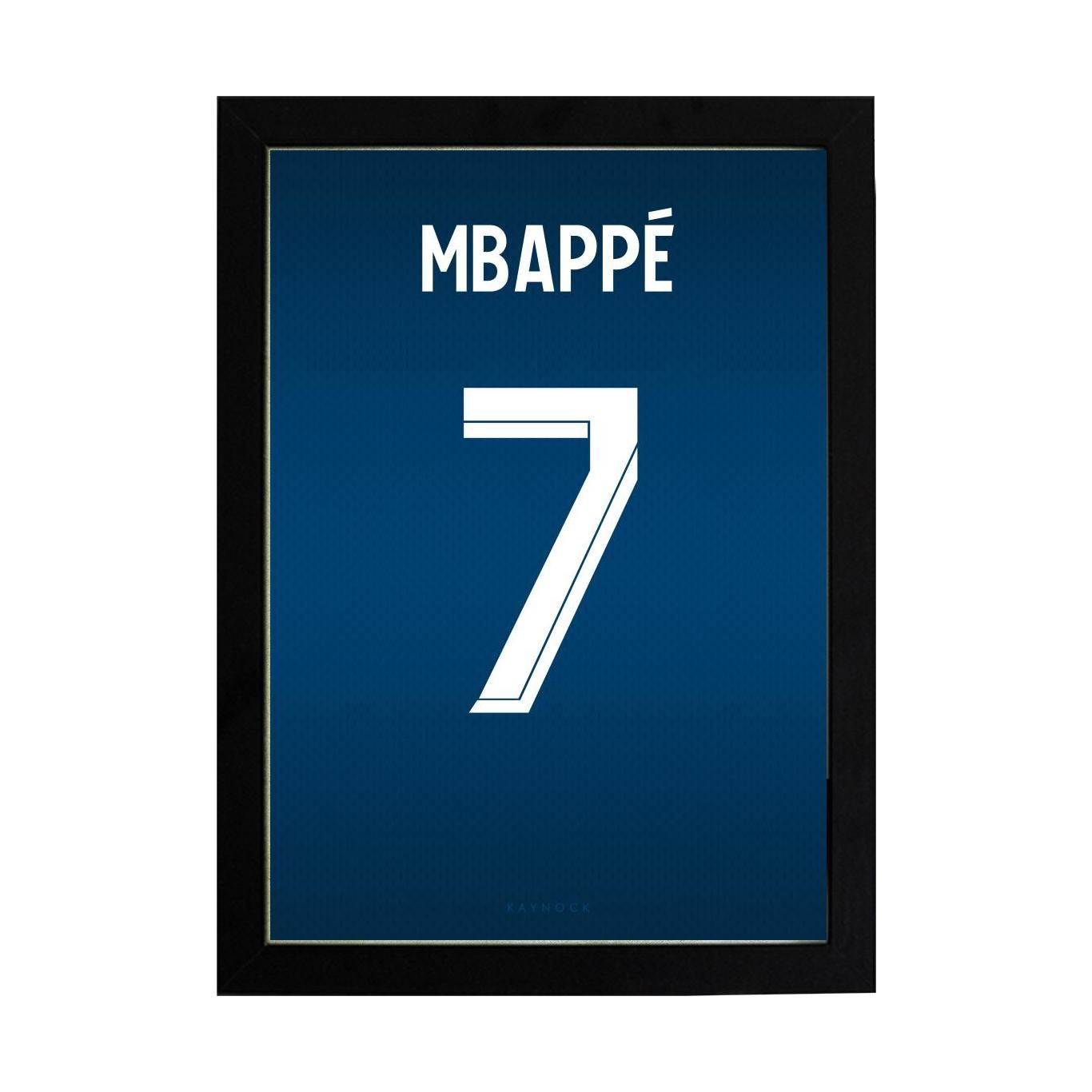 Mbappe Forma Poster Tablo