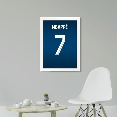 Mbappe Forma Poster Tablo