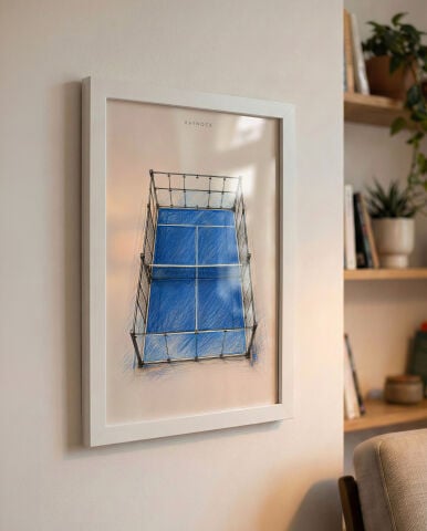 Padel Court Sketch