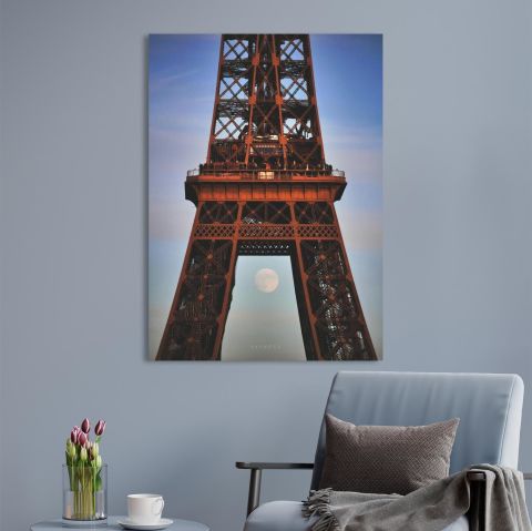 Paris Eyfel Kulesi Kanvas Tablo