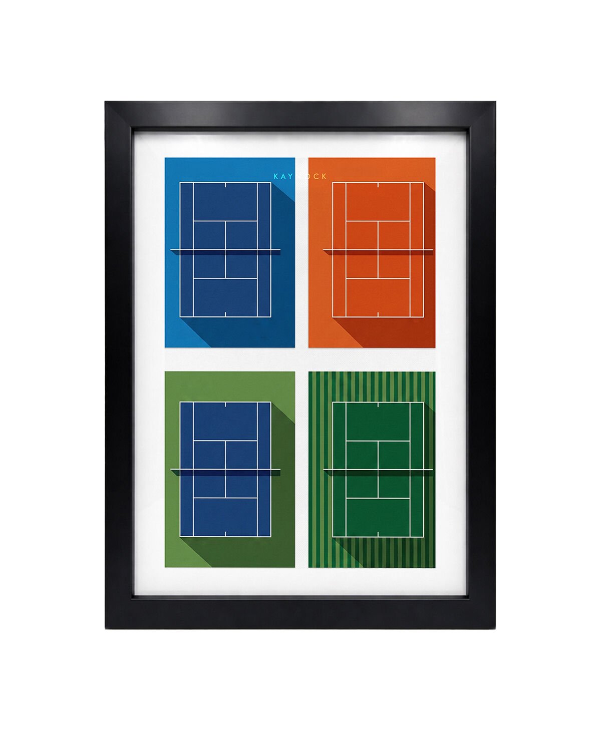 Grand Slams, Tenis Poster Tablo