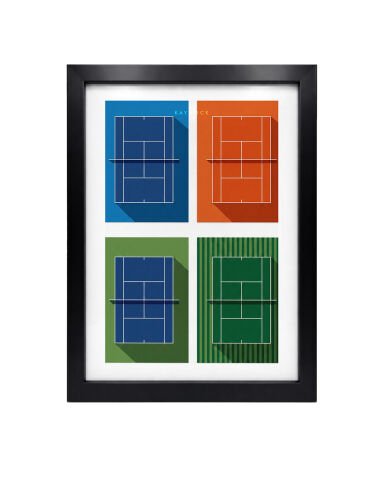 Grand Slams, Tenis Poster Tablo