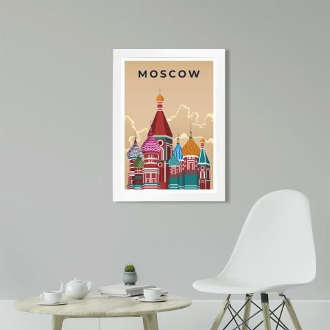 Moskova Poster Tablo