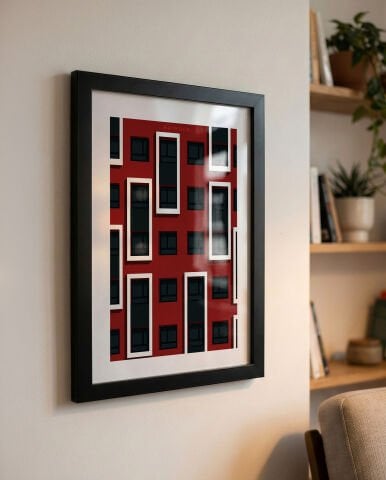 Outline, Facades, Poster Tablo