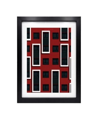 Outline, Facades, Poster Tablo