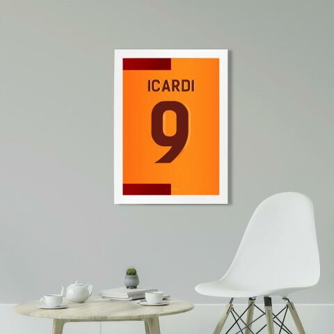 Mauro Icardi Forma Poster Tablo