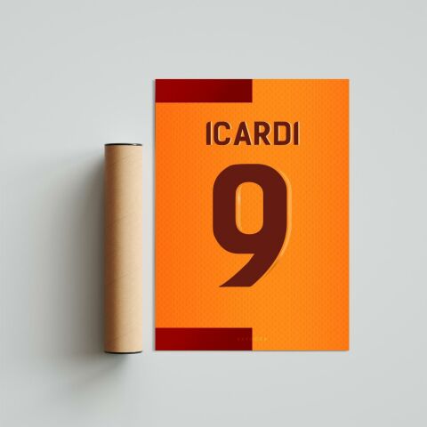 Mauro Icardi Forma Poster Tablo