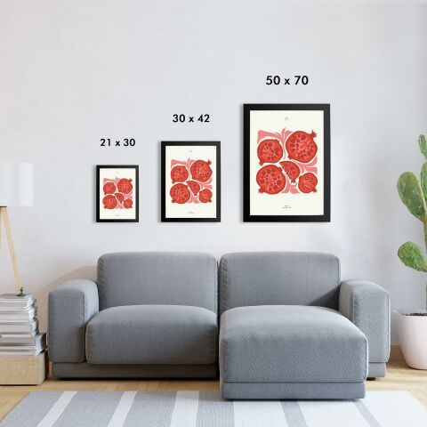 Pomegranate Poster Tablo