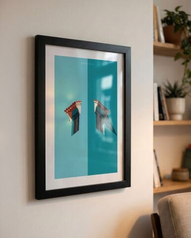 Twin, Facades, Poster Tablo