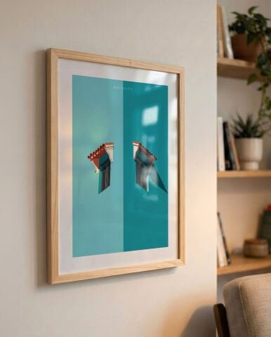 Twin, Facades, Poster Tablo