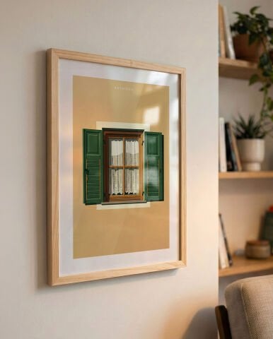 Window, Facades, Poster Tablo