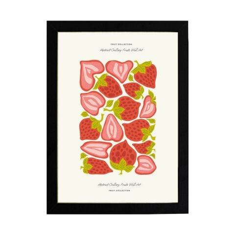 Strawberry Poster Tablo