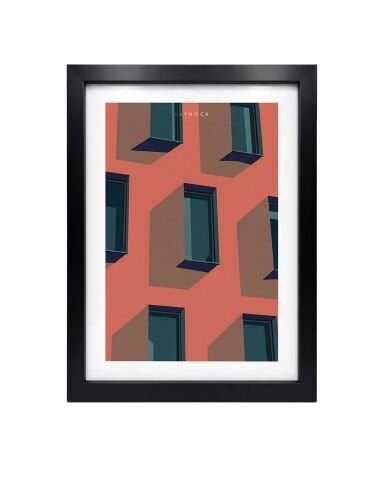 Angle, Facades, Poster Tablo