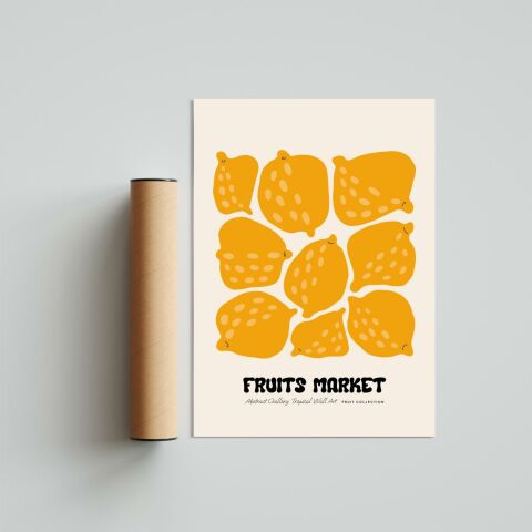 Lemons Poster Tablo