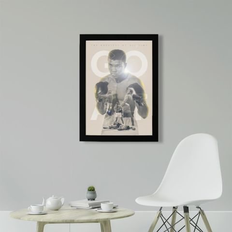 Muhammad Ali Poster Tablo
