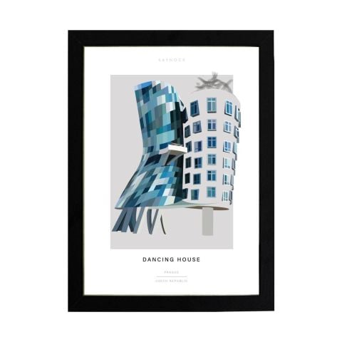 Dancing House Poster Tablo