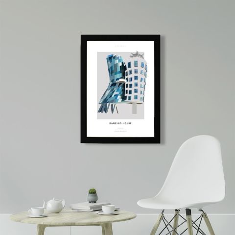 Dancing House Poster Tablo