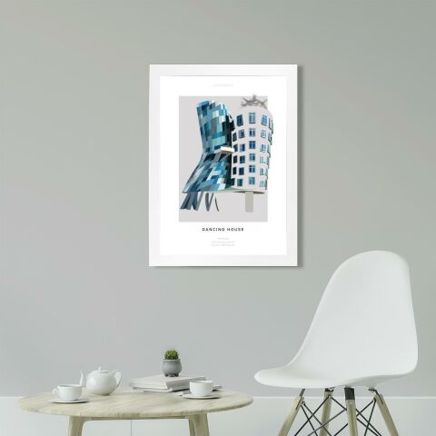 Dancing House Poster Tablo
