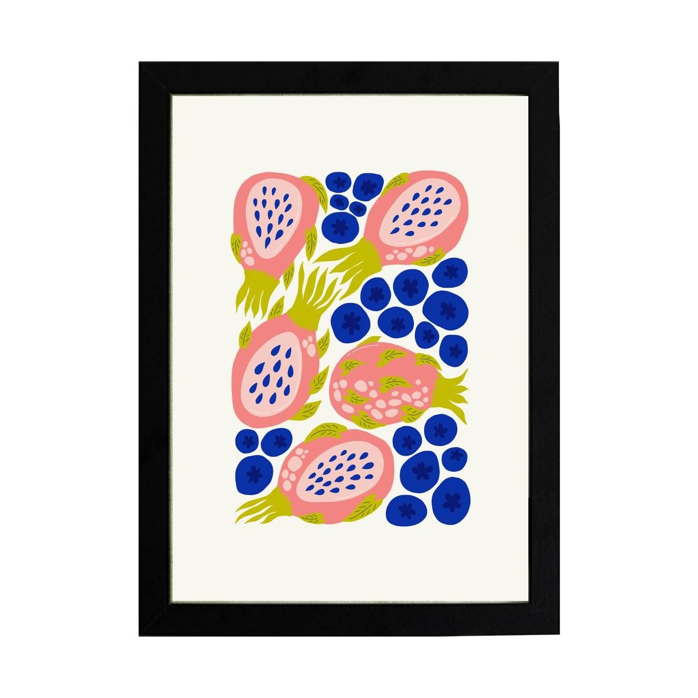 Blueberry Poster Tablo