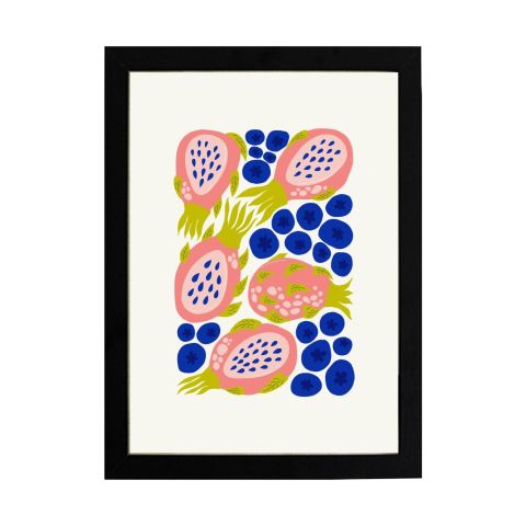 Blueberry Poster Tablo