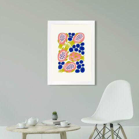 Blueberry Poster Tablo