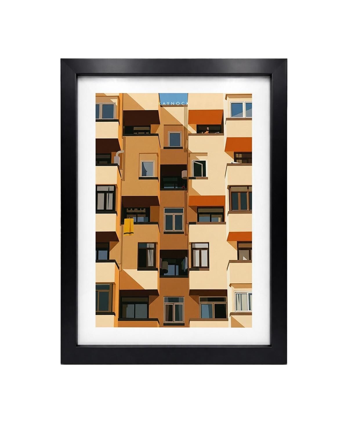 Cluster, Facades, Poster Tablo