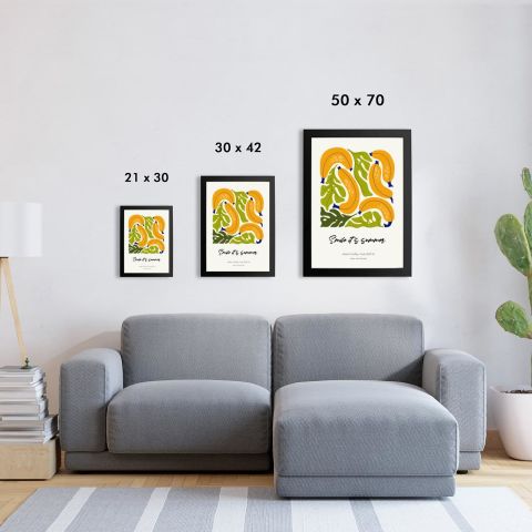 Banana Poster Tablo