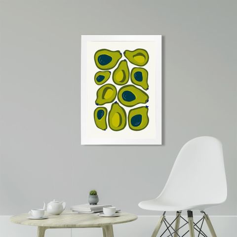 Avocado Poster Tablo