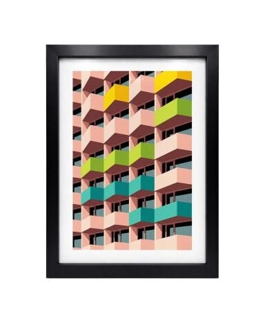 Rhythm, Facades, Poster Tablo
