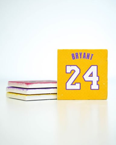 Basketbol Taş Bardak Altlığı 4'lü Set