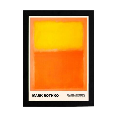 Mark Rothko Orange and Yellow