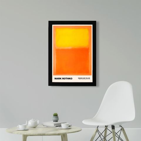 Mark Rothko Orange and Yellow