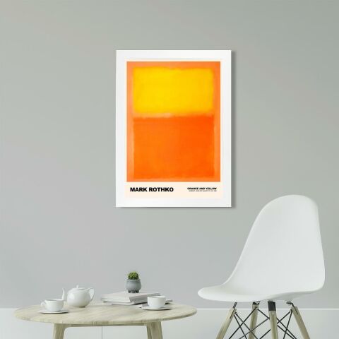 Mark Rothko Orange and Yellow
