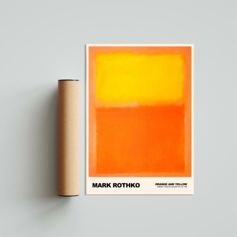 Mark Rothko Orange and Yellow