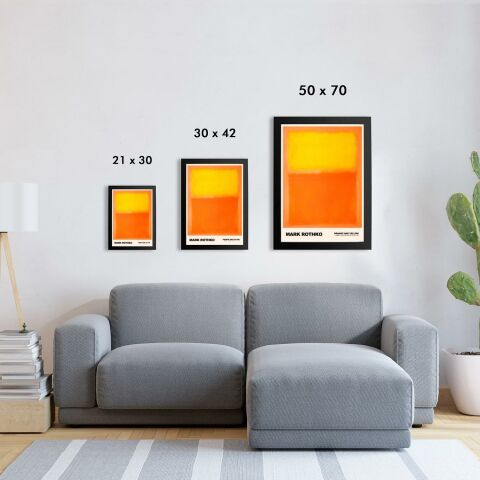 Mark Rothko Orange and Yellow