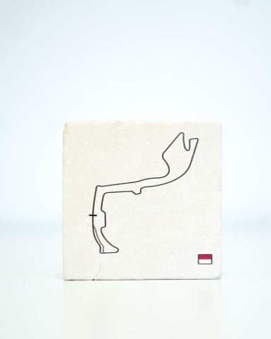 Formula 1 Taş Bardak Altlığı 4'lü Set