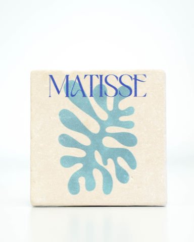 Henri Matisse Taş Bardak Altlığı 4'lü Set