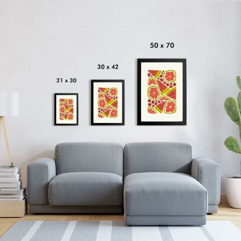 Watermelon Poster Tablo