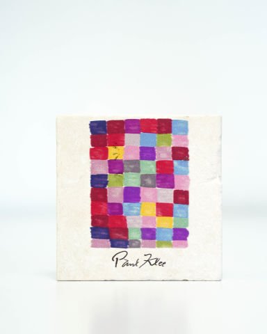 Paul Klee Taş Bardak Altlığı 4'lü Set