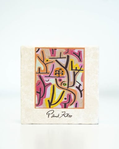 Paul Klee Taş Bardak Altlığı 4'lü Set
