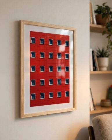 Matrix, Facades, Poster Tablo