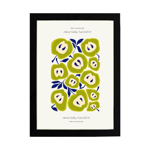 Green Apple Poster Tablo