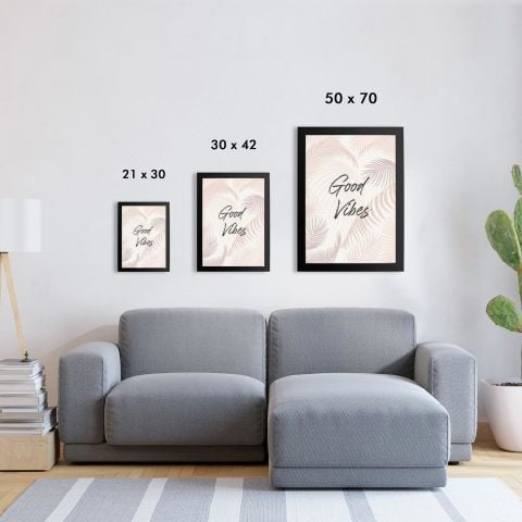 Good Vibes Poster Tablo