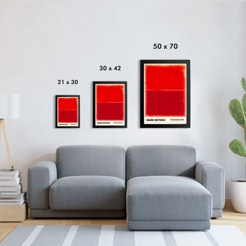 Mark Rothko Red on Red
