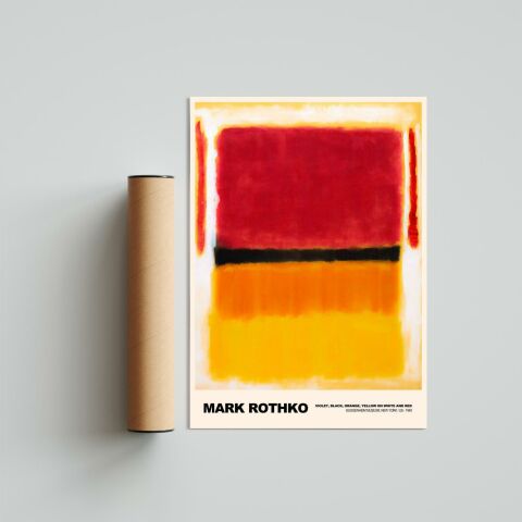 Mark Rothko Violet, Black, Orange