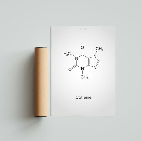 Caffeine, Kahve Poster Tablo