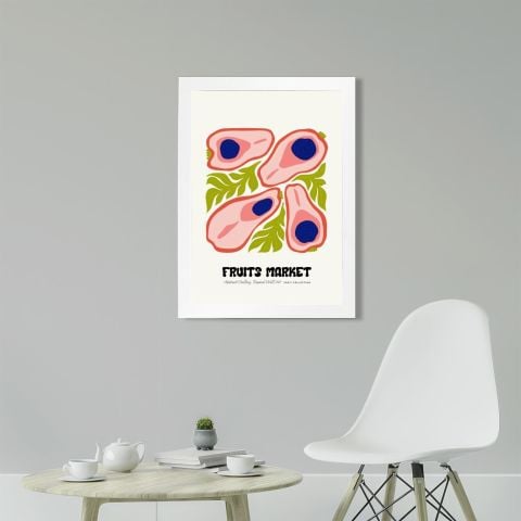 Tropical Pink Poster Tablo