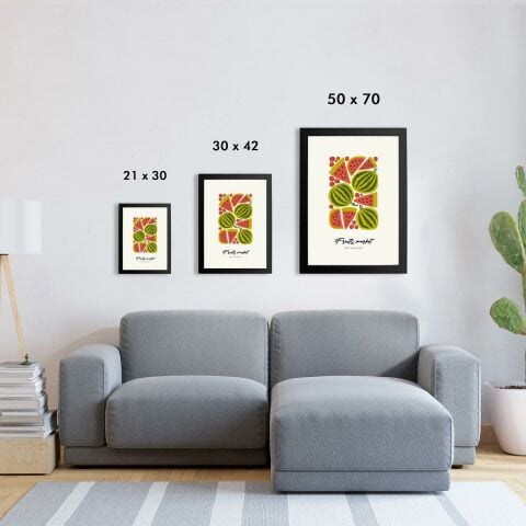 Watermelon Fruit Poster Tablo