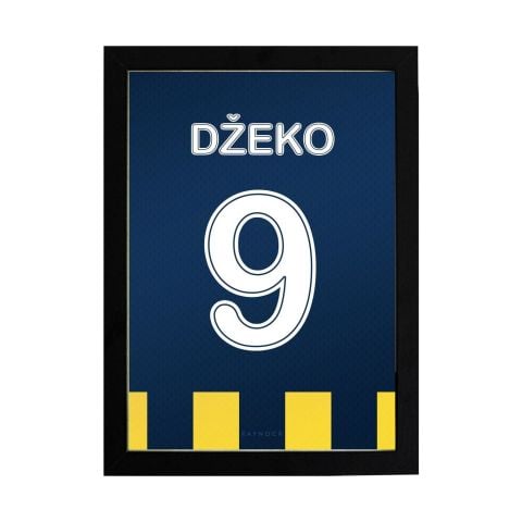 Edin Dzeko Forma Poster Tablo