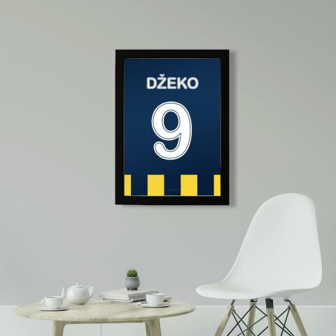 Edin Dzeko Forma Poster Tablo